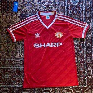 Manchester United 1988 Home kit - 10/10 S